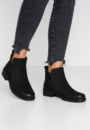 Anna Field Ankle Boots Enkellaarzen Dames Zwart | 3807-VEHYM