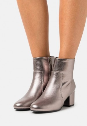 Anna Field Ankle Boots Enkellaarzen Dames Grijs | 0874-WVMAB