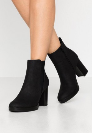 Anna Field Ankle Boots Enkellaarzen Dames Zwart | 0139-XZBDM