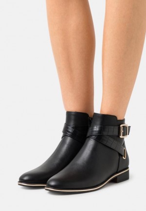 Anna Field Ankle Boots Enkellaarzen Dames Zwart | 0135-DHFBM