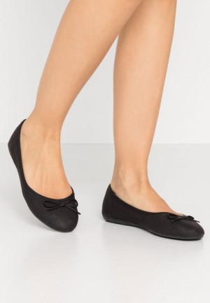 Anna Field Ballet Pumps Ballerina Schoenen Dames Zwart | 8065-LZBVP