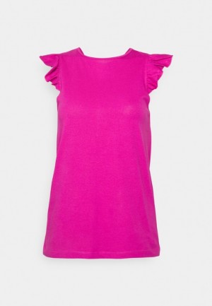 Anna Field Basic T Shirt T-shirts Dames Roze | 9120-HBROY