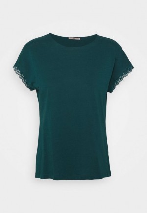 Anna Field Basic T Shirt T-shirts Dames Turquoise | 9051-HRIUJ