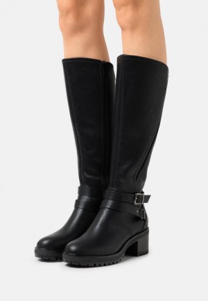 Anna Field Boots Laarzen Dames Zwart | 0629-HGYVN