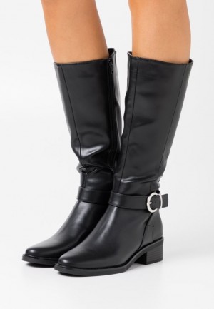 Anna Field Boots Laarzen Dames Zwart | 3150-RWNYC