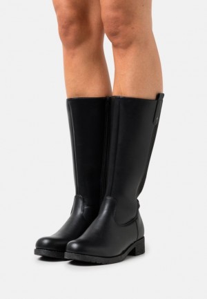 Anna Field Boots Laarzen Dames Zwart | 9048-JHWXB