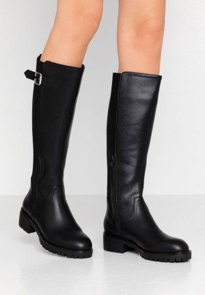 Anna Field Boots Laarzen Dames Zwart | 9240-RZFWI