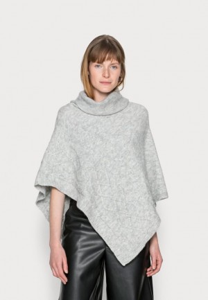 Anna Field Cape Mantel Dames Grijs | 6532-KGXSH