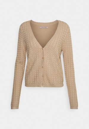 Anna Field Cardigan Cardigan Dames Beige | 6273-OKVUS