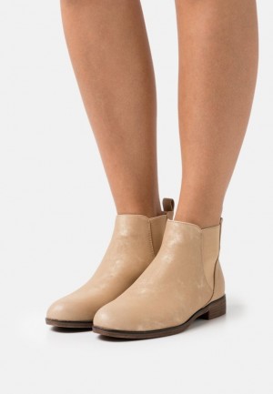 Anna Field Comfort Ankle Boots Enkellaarzen Dames Goud | 3975-DUOFQ