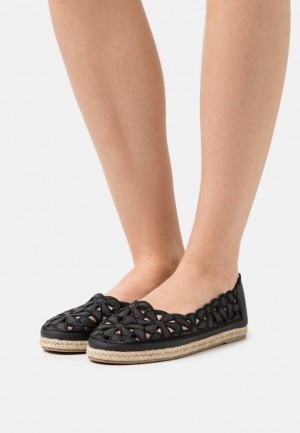 Anna Field Espadrilles Ballerina Schoenen Dames Zwart | 9417-VYSRP