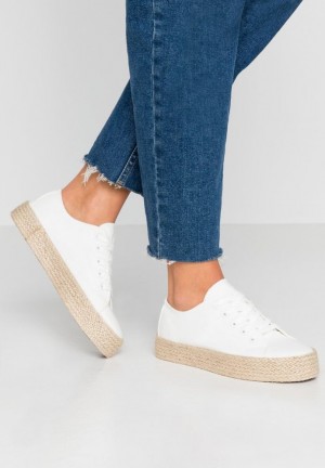 Anna Field Espadrilles Laag Schoenen Dames Wit | 6408-WRKHY