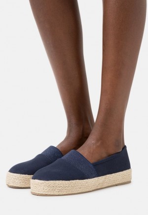 Anna Field Espadrilles Laag Schoenen Dames Donkerblauw | 6402-XSEDF