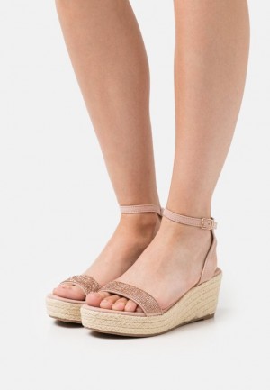 Anna Field Espadrilles Sandalen Dames Lichtroze | 6897-GKWPC