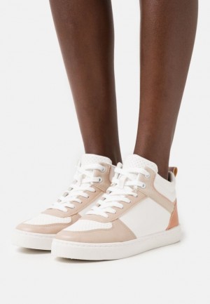 Anna Field High Top Trainers Sneakers Dames Wit | 5749-IBGUN