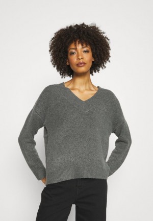 Anna Field Jumper Pullover Dames Donkergrijs | 0759-CHNFI