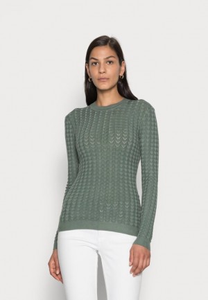 Anna Field Jumper Pullover Dames Groen | 3621-YNQJT