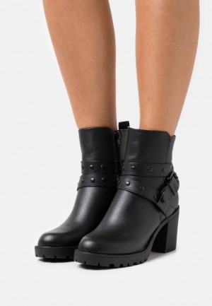 Anna Field Klassieke Ankle Boots Enkellaarzen Dames Zwart | 9370-ABGCN