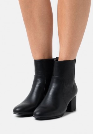 Anna Field Klassieke Ankle Boots Enkellaarzen Dames Zwart | 4638-DVAQS