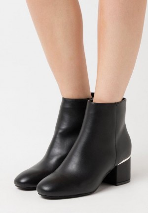 Anna Field Klassieke Ankle Boots Enkellaarzen Dames Zwart | 7106-XBQIN