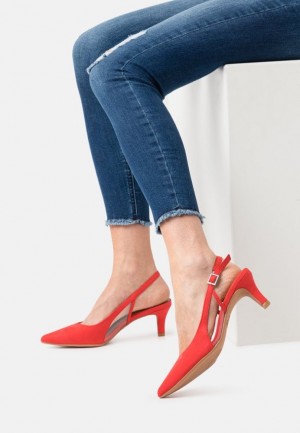 Anna Field Klassieke Heels Hakken Dames Koraal | 8592-LKFPR