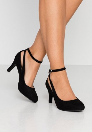 Anna Field Klassieke Heels Hakken Dames Zwart | 7104-WLRSH