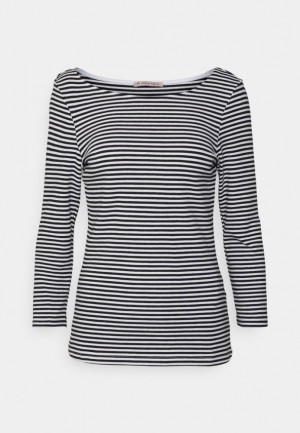 Anna Field Long Sleeved Top T-shirts Dames Zwart | 6019-ACSBW