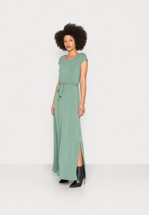 Anna Field Maxi Jurken Jurk Dames Lichtgroen | 7509-QTOCM