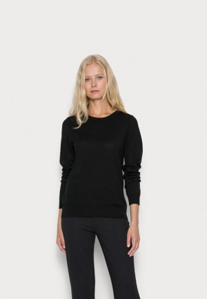 Anna Field Merino Wol Jumper Jumper Pullover Dames Zwart | 2945-XFGJO