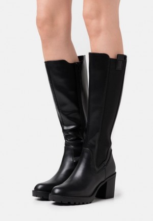 Anna Field Platform Boots Laarzen Dames Zwart | 5108-PYVKQ