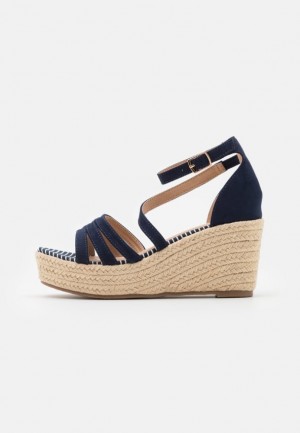 Anna Field Platform Sandals Sandalen Dames Blauw | 5031-QGTLS