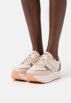 Anna Field Trainers Sneakers Dames Beige | 5691-ARKTX