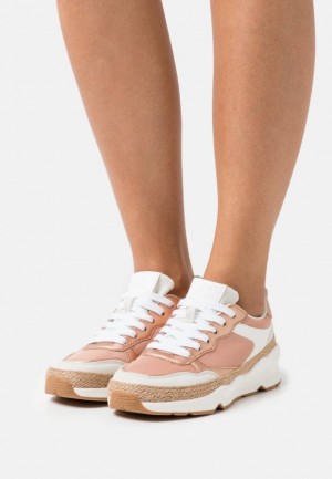 Anna Field Trainers Sneakers Dames Roze Goud | 0251-LBTFM