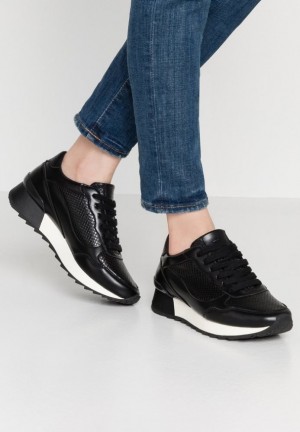 Anna Field Trainers Sneakers Dames Zwart | 6195-TNELM