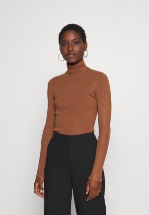 Anna Field Turtle Neck Jumper Pullover Dames Bruin | 0371-DTYZW