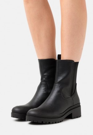 Anna Field Winter Boots Enkellaarzen Dames Zwart | 7934-TILPJ