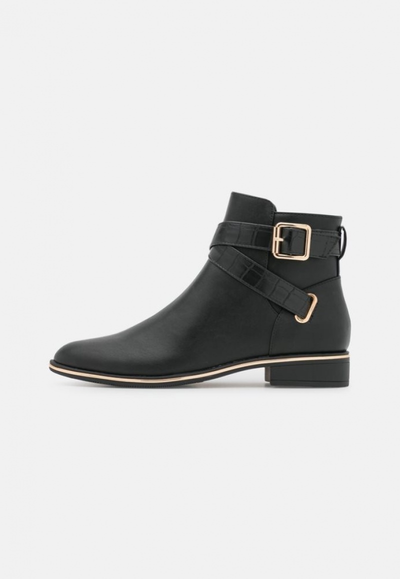 Anna Field Ankle Boots Enkellaarzen Dames Zwart | 0135-DHFBM