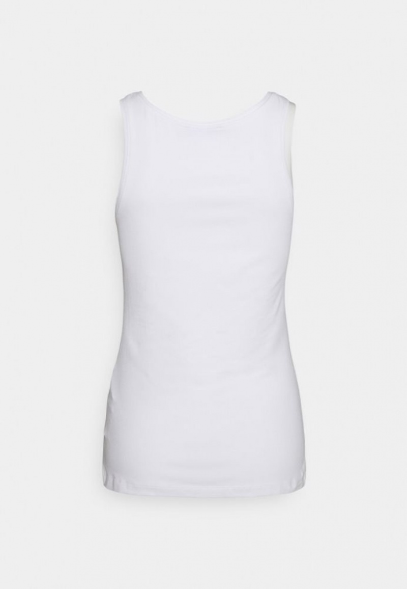 Anna Field Basic Tank 3er Pack Top T-shirts Dames Zwart | 2946-YHTXS