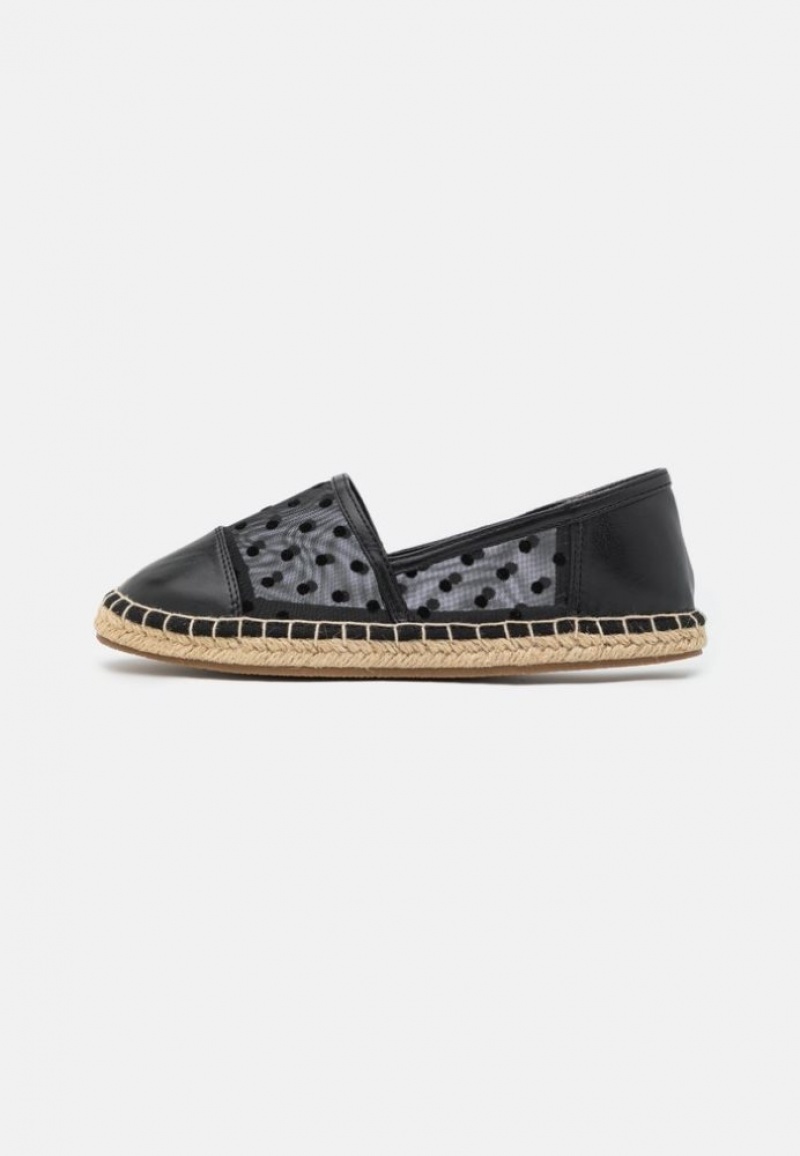 Anna Field Espadrilles Laag Schoenen Dames Zwart | 8503-UTBMP