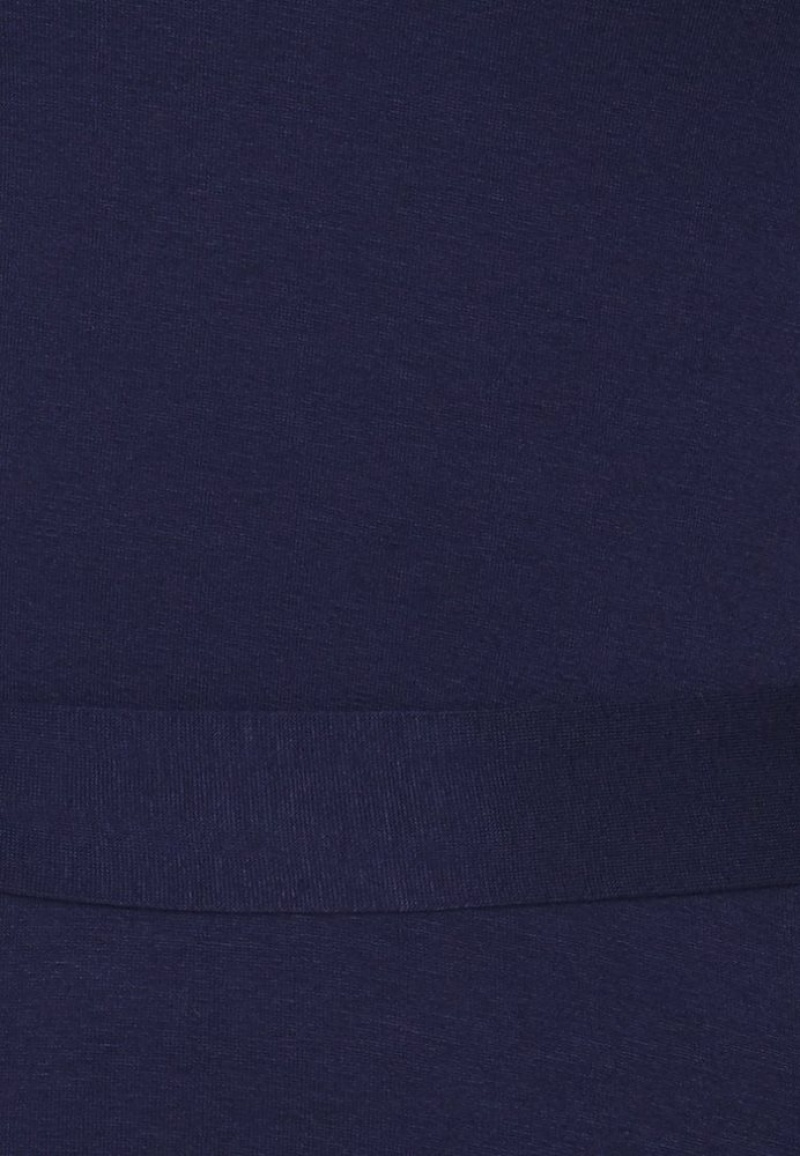 Anna Field Jersey Jurken Jurk Dames Donkerblauw | 7349-LRKGE