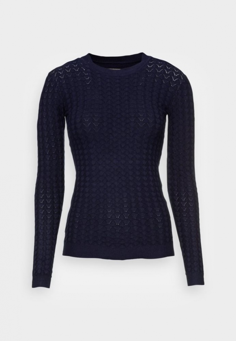 Anna Field Jumper Pullover Dames Donkerblauw | 4507-MDLXT