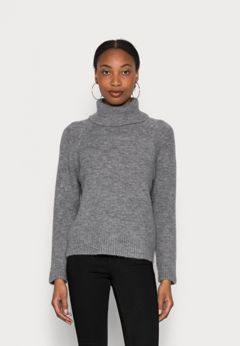 Anna Field Jumper Pullover Dames Grijs | 3042-YBQCD