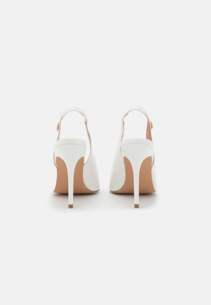 Anna Field Klassieke Heels Hakken Dames Wit | 3021-FTGAS