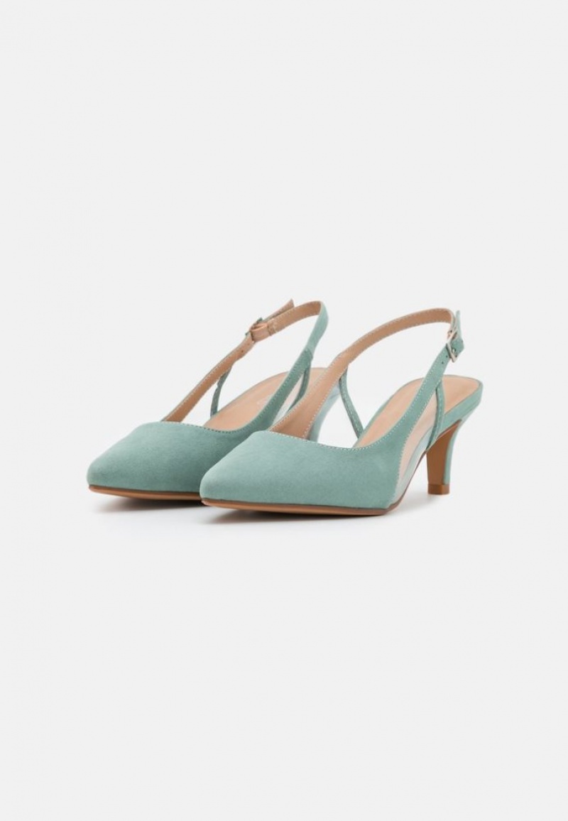 Anna Field Klassieke Heels Hakken Dames Mintgroen | 2856-FHPJI