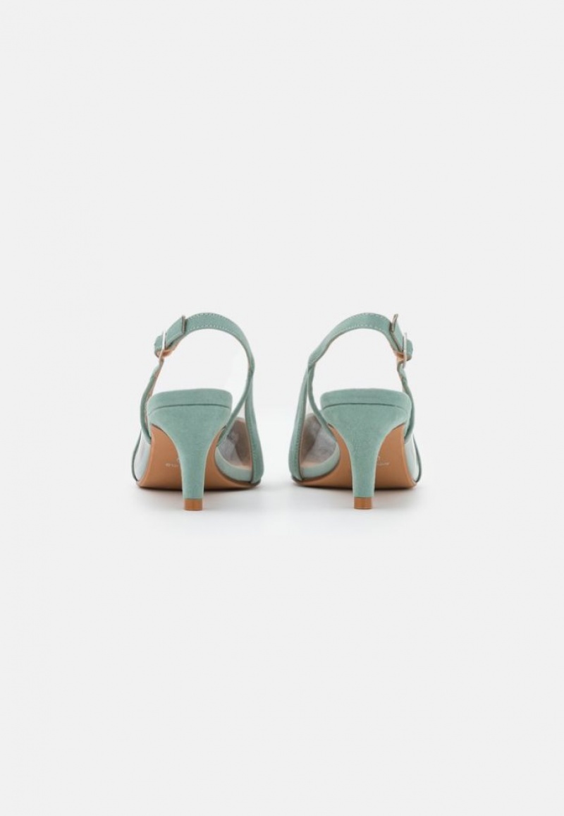 Anna Field Klassieke Heels Hakken Dames Mintgroen | 2856-FHPJI