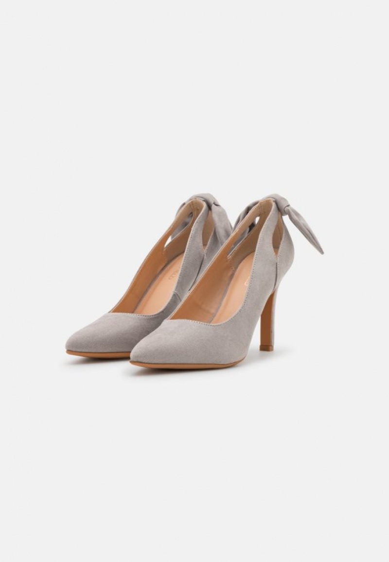 Anna Field Klassieke Heels Hakken Dames Lichtgrijs | 9760-WFLUS