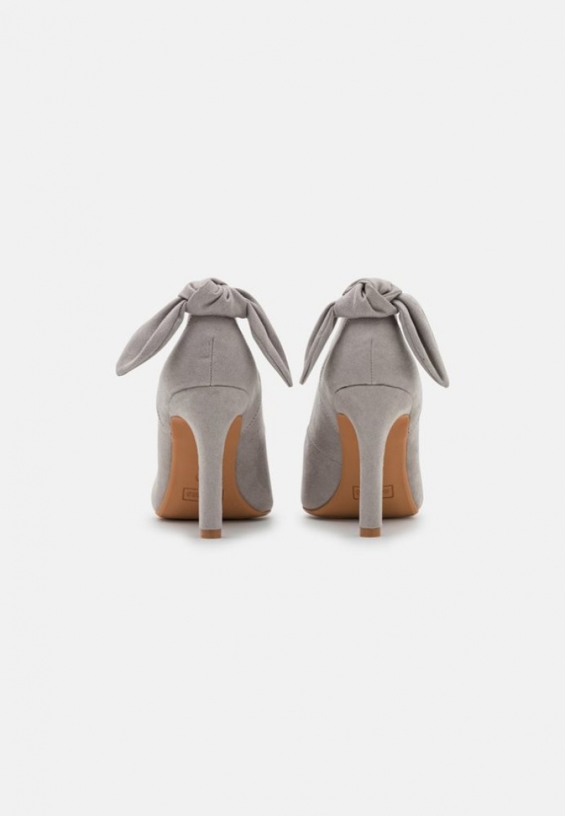 Anna Field Klassieke Heels Hakken Dames Lichtgrijs | 9760-WFLUS