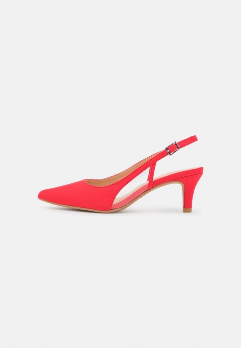 Anna Field Klassieke Heels Hakken Dames Koraal | 8592-LKFPR