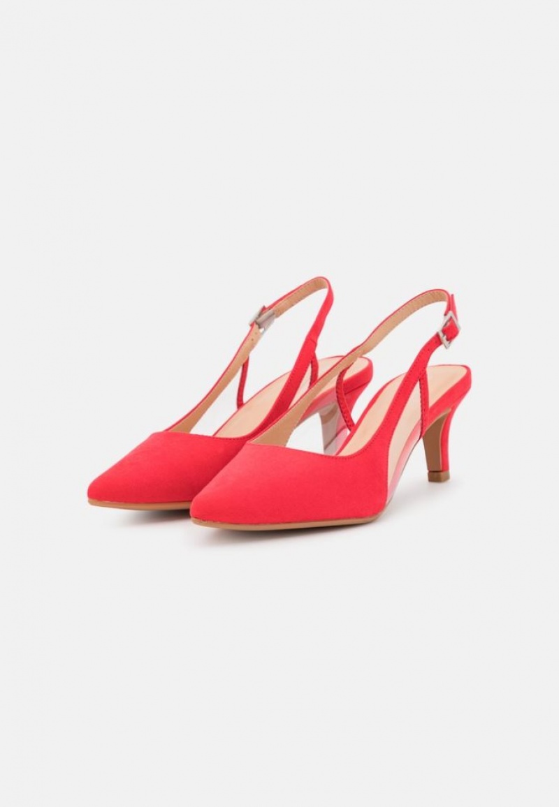 Anna Field Klassieke Heels Hakken Dames Koraal | 8592-LKFPR