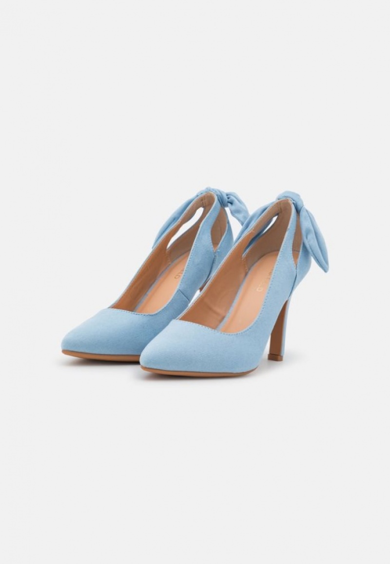 Anna Field Klassieke Heels Hakken Dames Lichtblauw | 7930-JWXZG